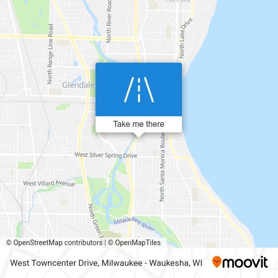 Mapa de West Towncenter Drive