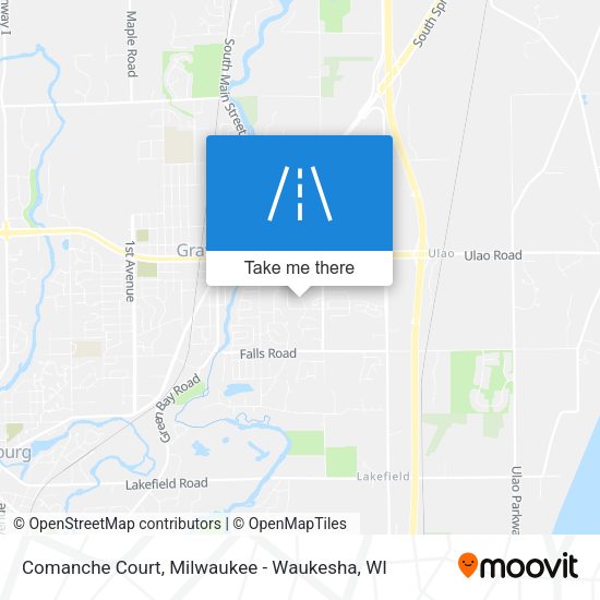 Comanche Court map