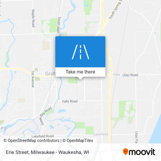 Mapa de Erie Street