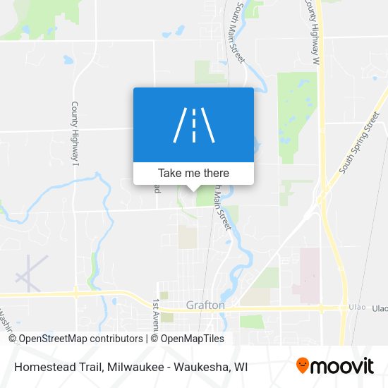 Mapa de Homestead Trail