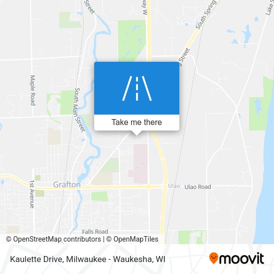 Mapa de Kaulette Drive
