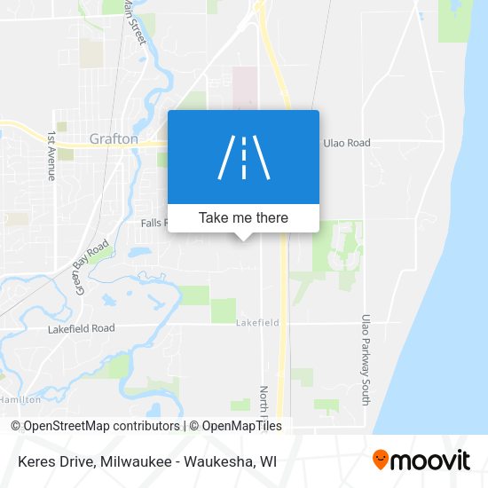 Keres Drive map