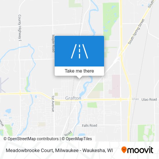 Meadowbrooke Court map