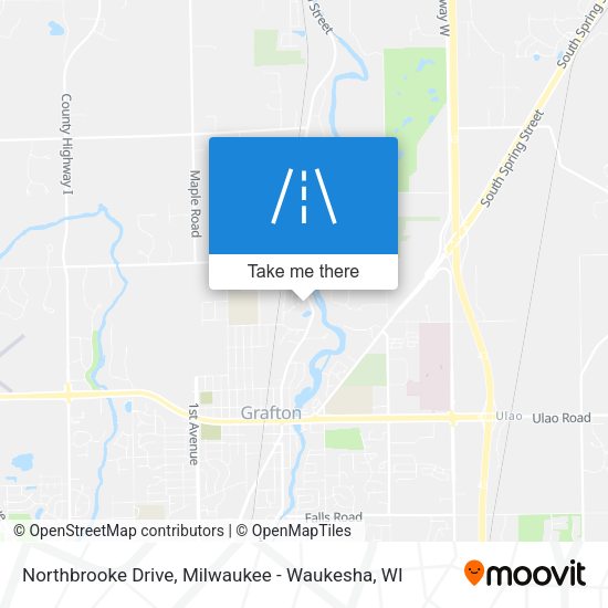 Mapa de Northbrooke Drive
