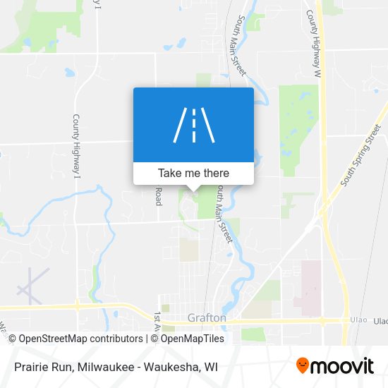 Mapa de Prairie Run