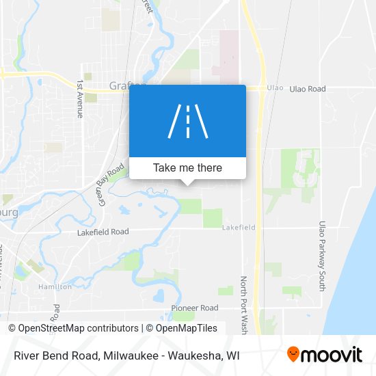 River Bend Road map