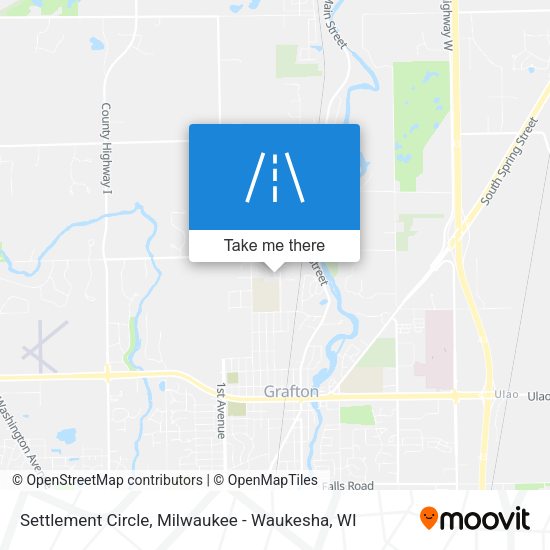 Settlement Circle map