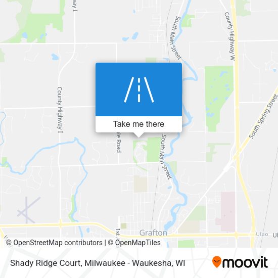 Shady Ridge Court map