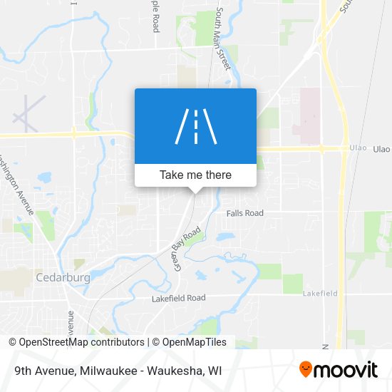 Mapa de 9th Avenue