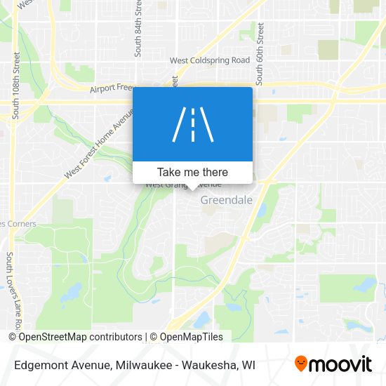 Edgemont Avenue map