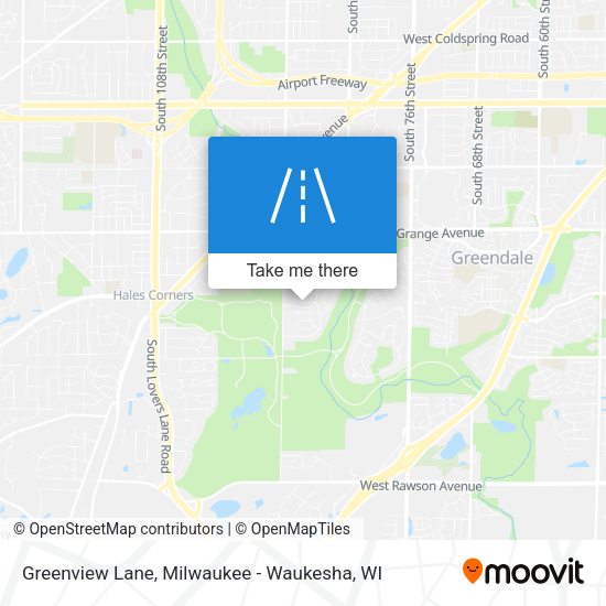 Mapa de Greenview Lane