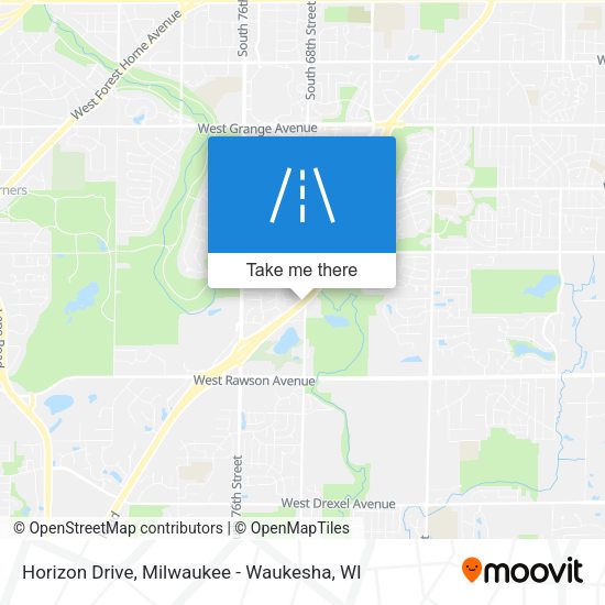 Horizon Drive map