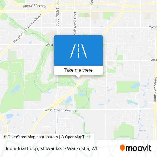 Industrial Loop map