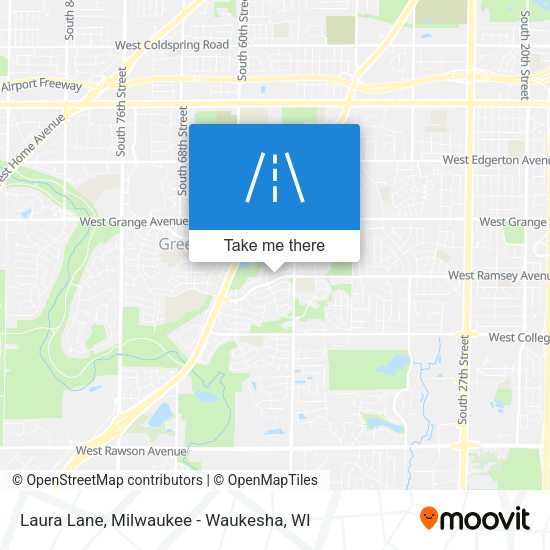 Laura Lane map