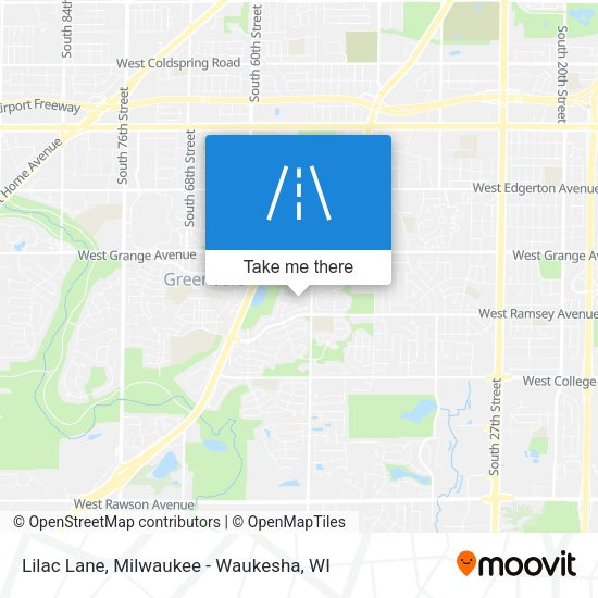 Lilac Lane map