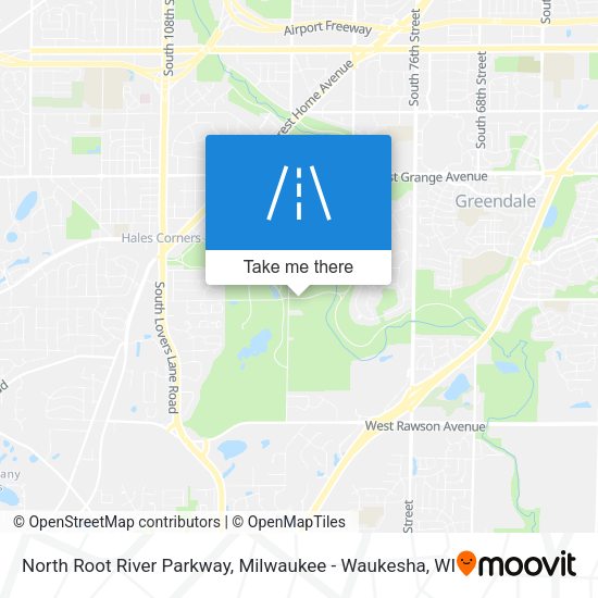 Mapa de North Root River Parkway