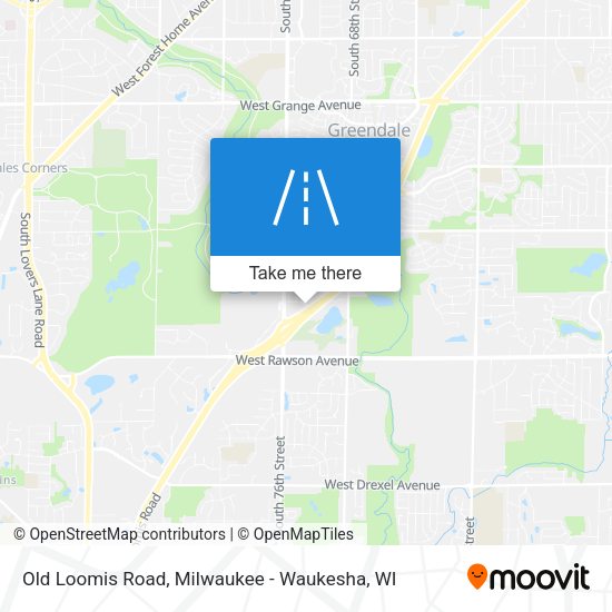 Mapa de Old Loomis Road