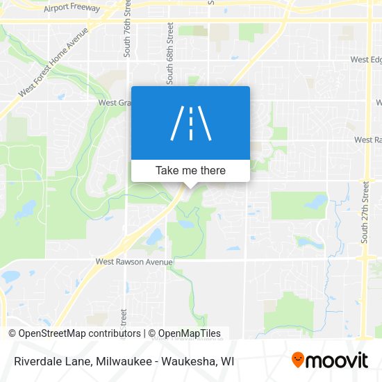 Riverdale Lane map