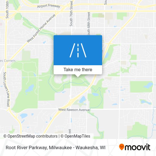Mapa de Root River Parkway