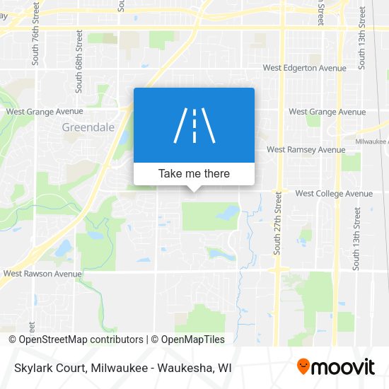 Mapa de Skylark Court