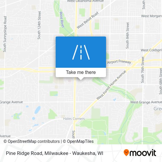 Mapa de Pine Ridge Road