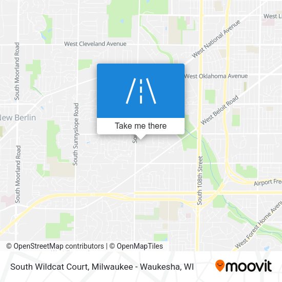 South Wildcat Court map