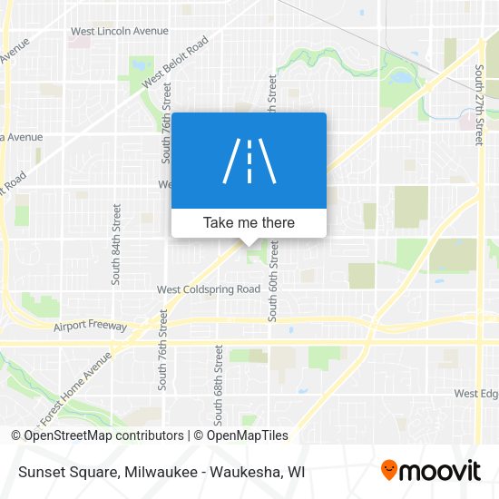 Sunset Square map