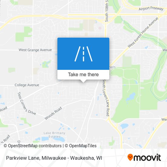 Mapa de Parkview Lane