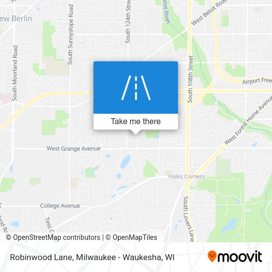 Mapa de Robinwood Lane