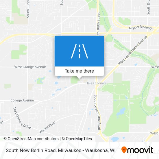Mapa de South New Berlin Road