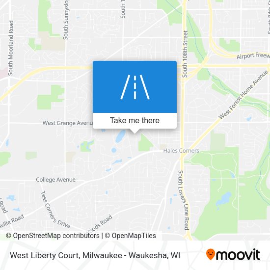 West Liberty Court map