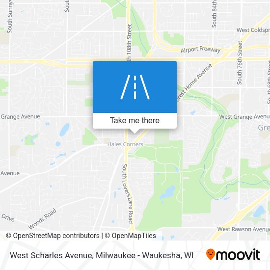 Mapa de West Scharles Avenue