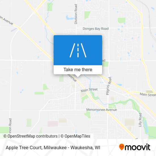 Apple Tree Court map
