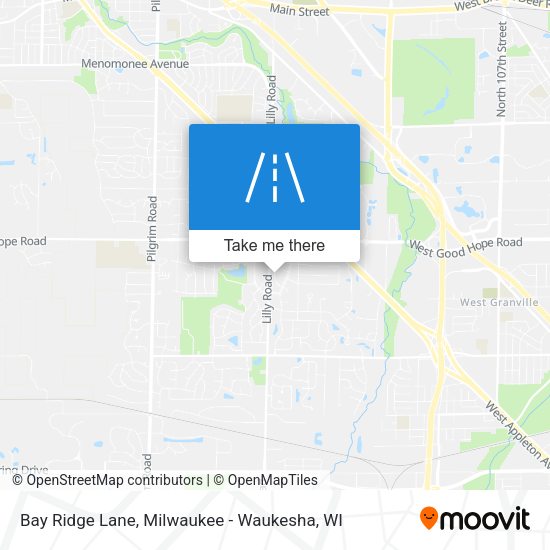 Mapa de Bay Ridge Lane