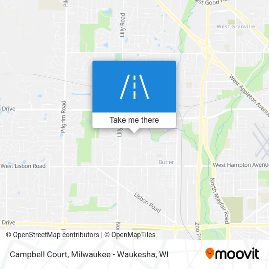 Campbell Court map