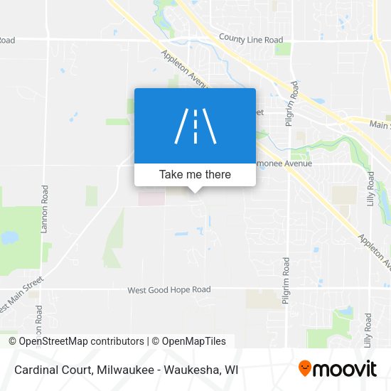 Cardinal Court map