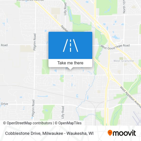 Cobblestone Drive map
