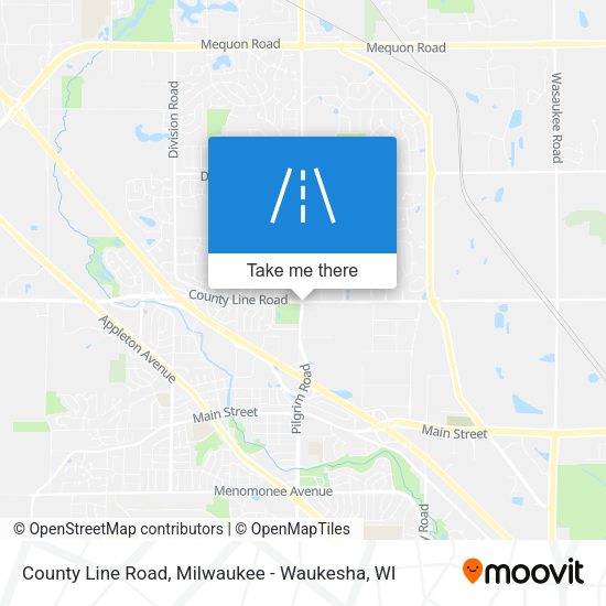 County Line Road map