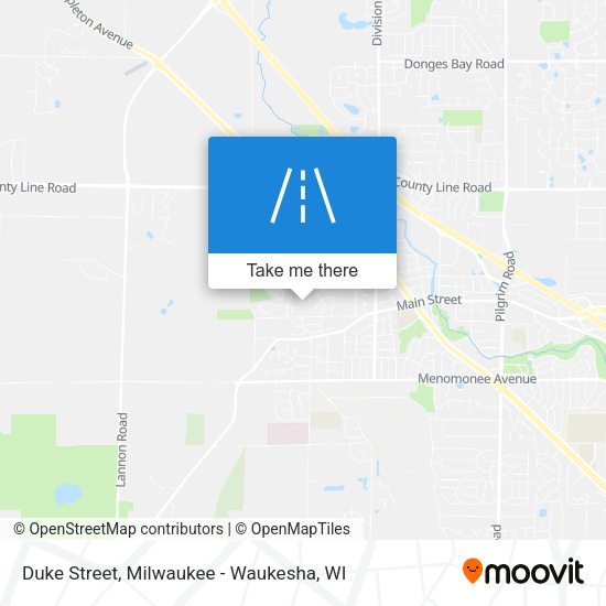 Mapa de Duke Street