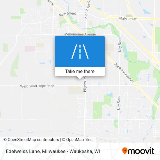 Edelweiss Lane map