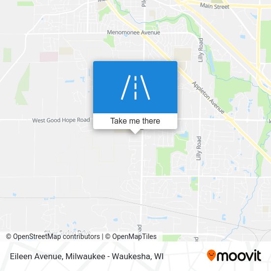 Eileen Avenue map