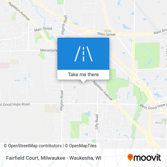 Fairfield Court map