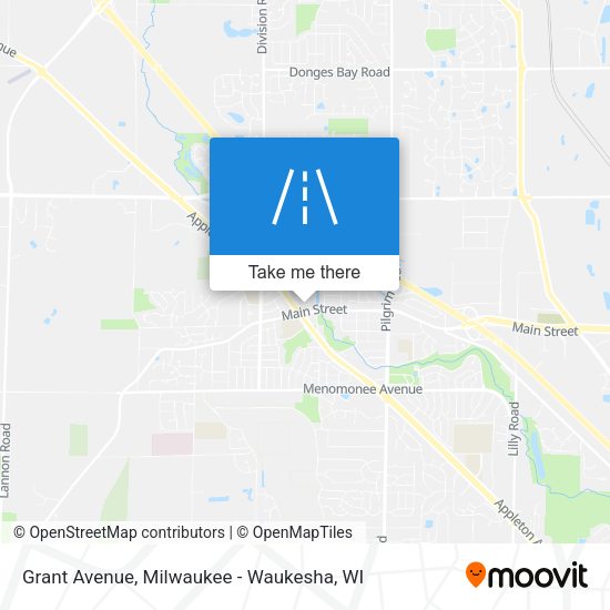 Grant Avenue map