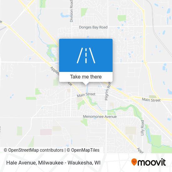 Mapa de Hale Avenue