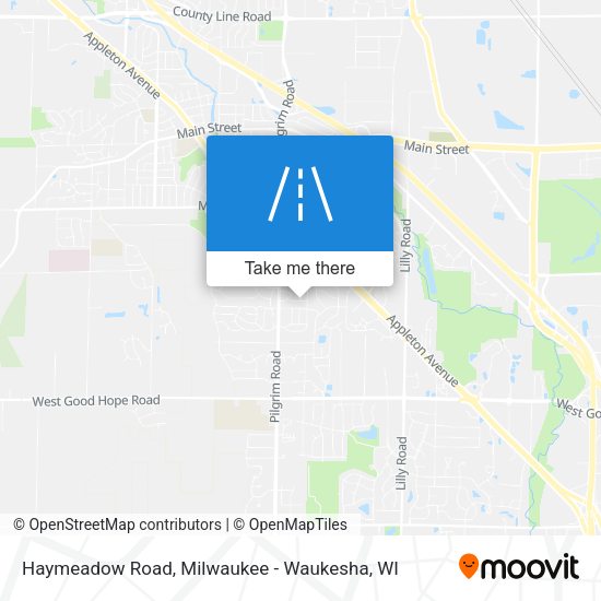 Haymeadow Road map