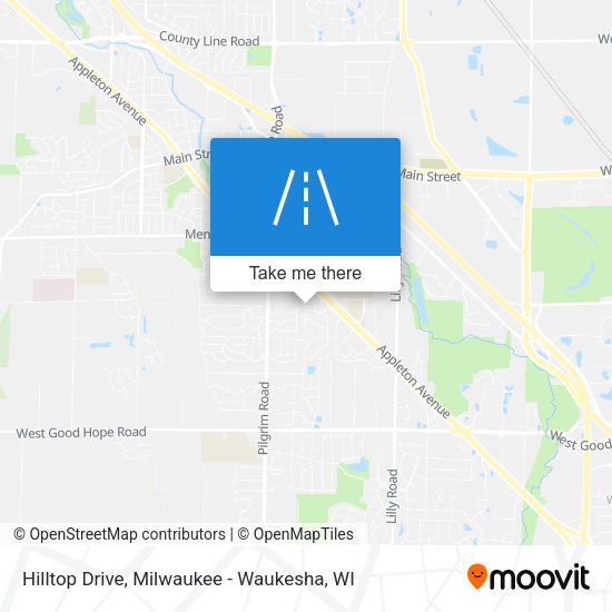 Mapa de Hilltop Drive