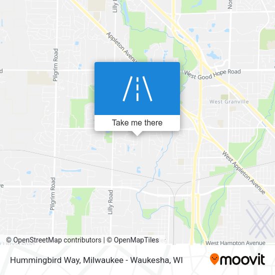 Hummingbird Way map