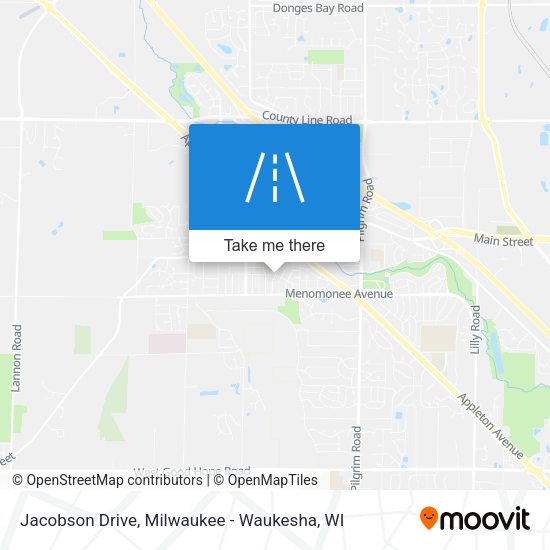 Mapa de Jacobson Drive