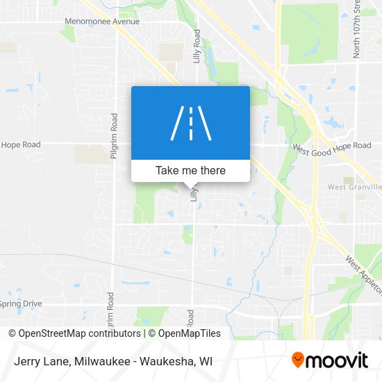 Mapa de Jerry Lane