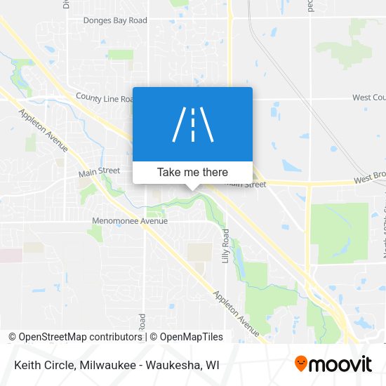 Keith Circle map